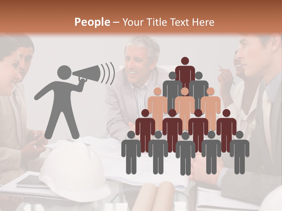 Man Designer Manager PowerPoint Template