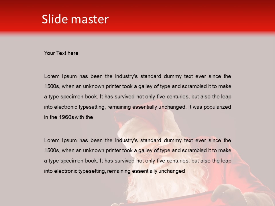 Adult Movement Posing PowerPoint Template