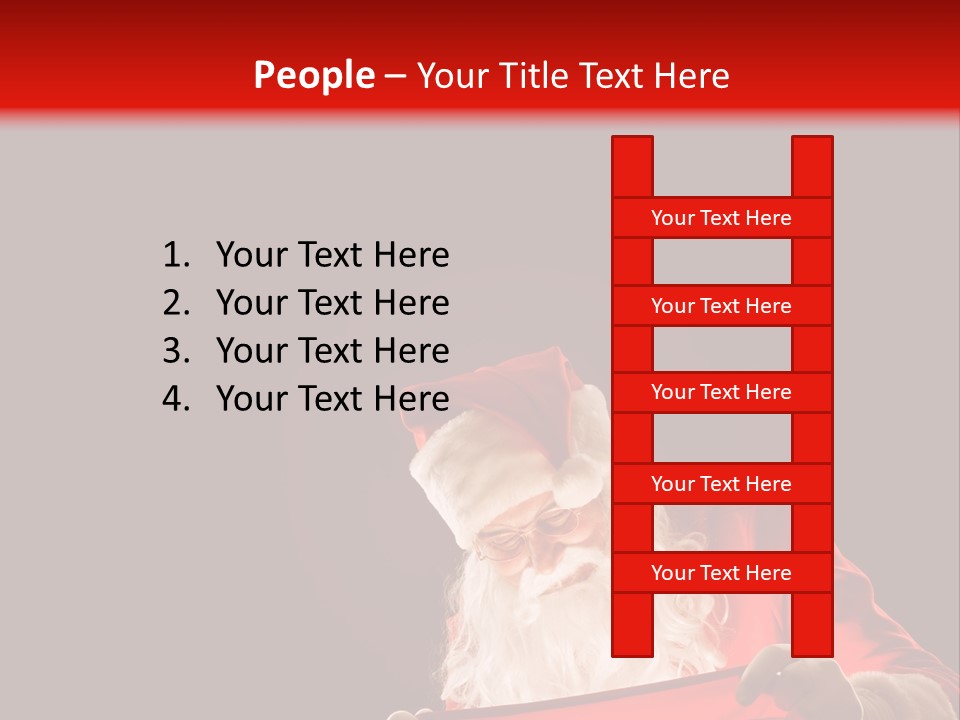 Adult Movement Posing PowerPoint Template