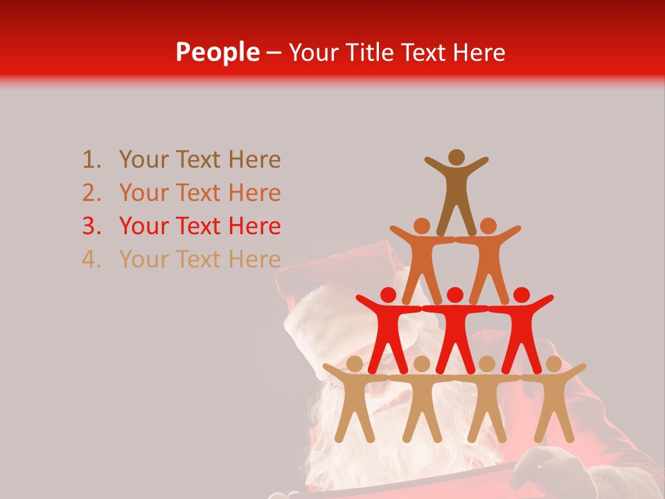 Adult Movement Posing PowerPoint Template