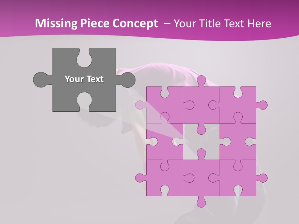 A Skateboarder In A Purple Shirt Is Doing A Trick PowerPoint Template