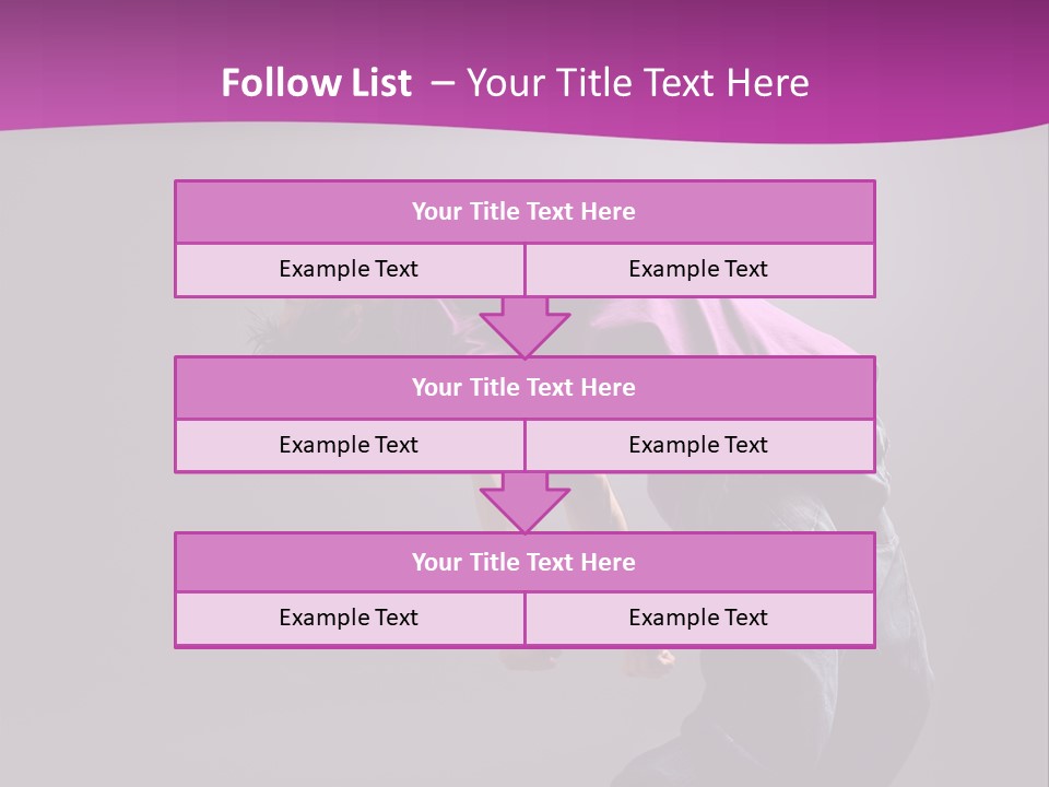 A Skateboarder In A Purple Shirt Is Doing A Trick PowerPoint Template