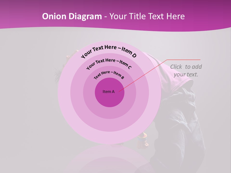 A Skateboarder In A Purple Shirt Is Doing A Trick PowerPoint Template