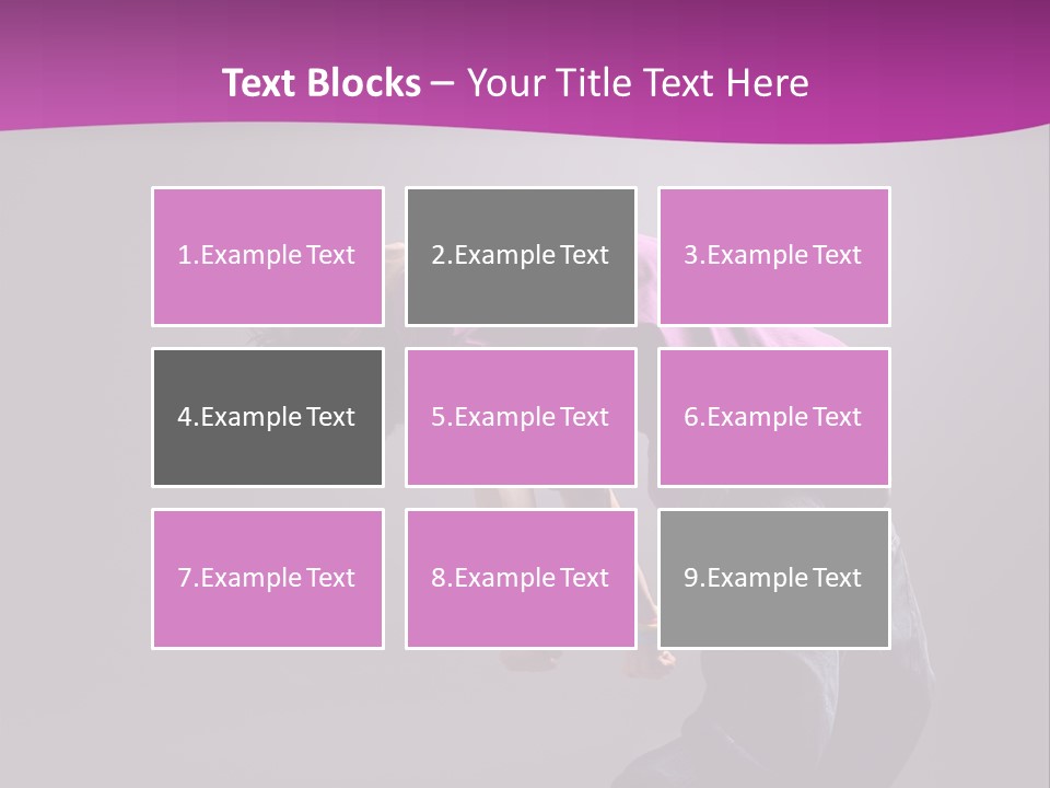 A Skateboarder In A Purple Shirt Is Doing A Trick PowerPoint Template