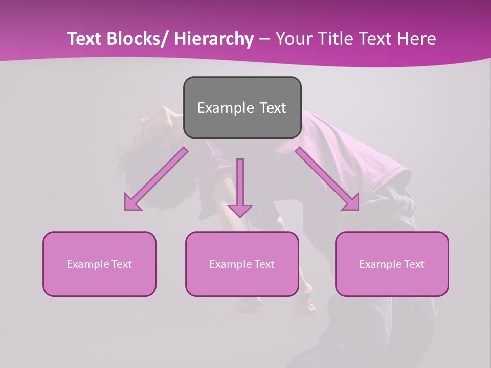 A Skateboarder In A Purple Shirt Is Doing A Trick PowerPoint Template