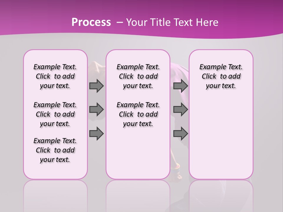 A Skateboarder In A Purple Shirt Is Doing A Trick PowerPoint Template