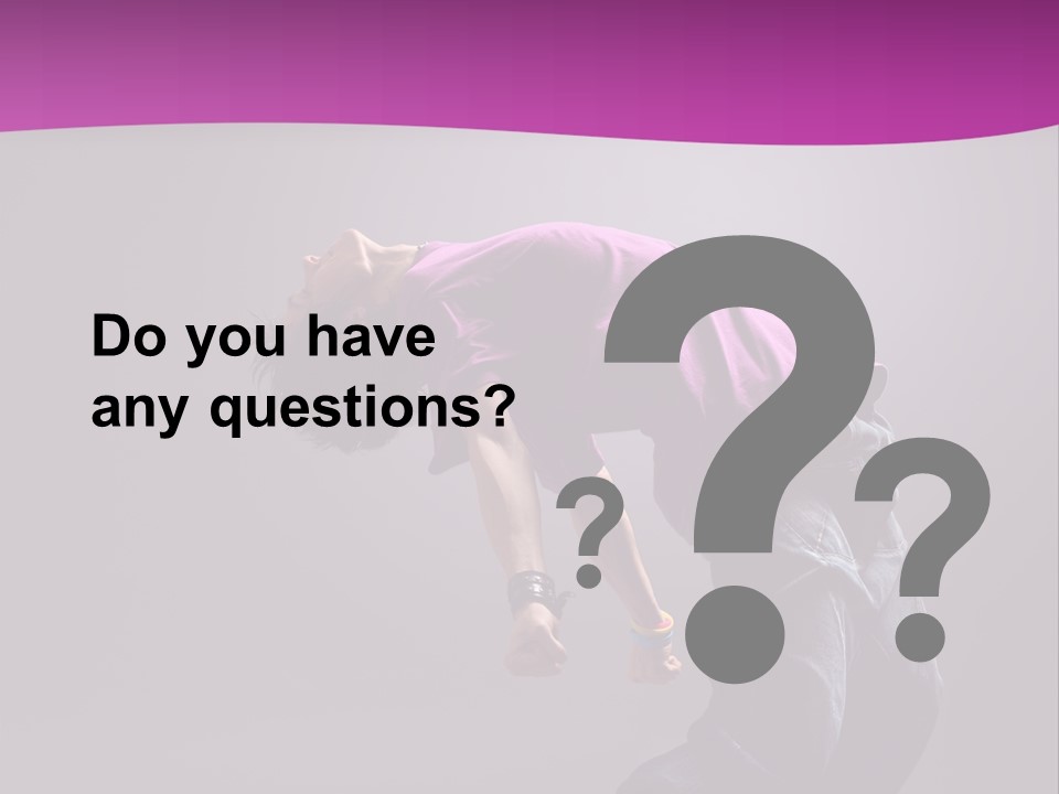 A Skateboarder In A Purple Shirt Is Doing A Trick PowerPoint Template