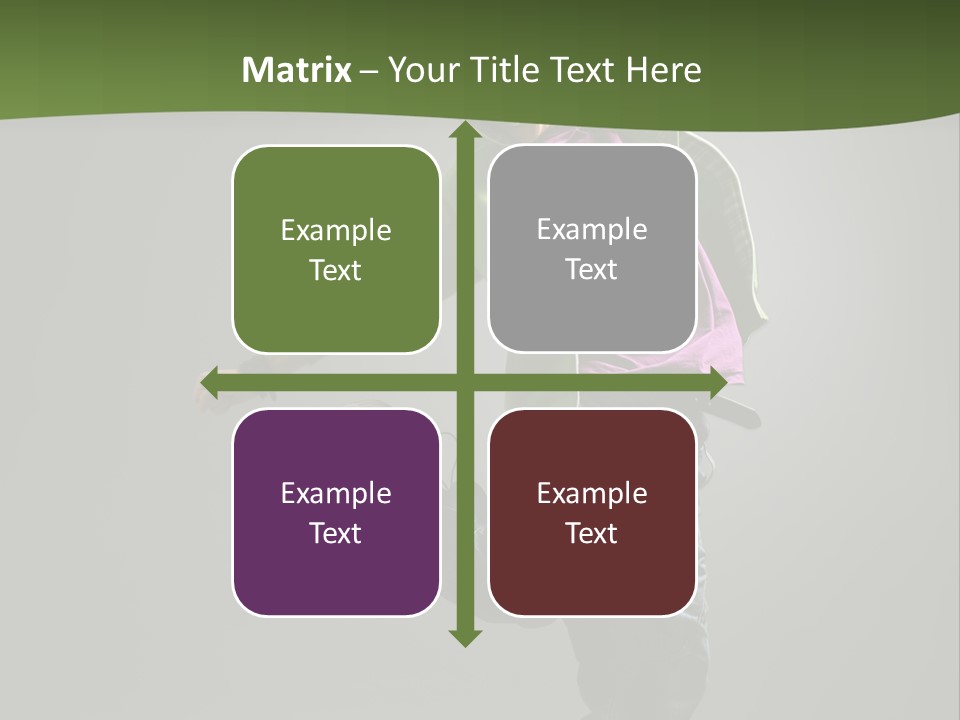 Lifestyle Attractive Breakdancer PowerPoint Template