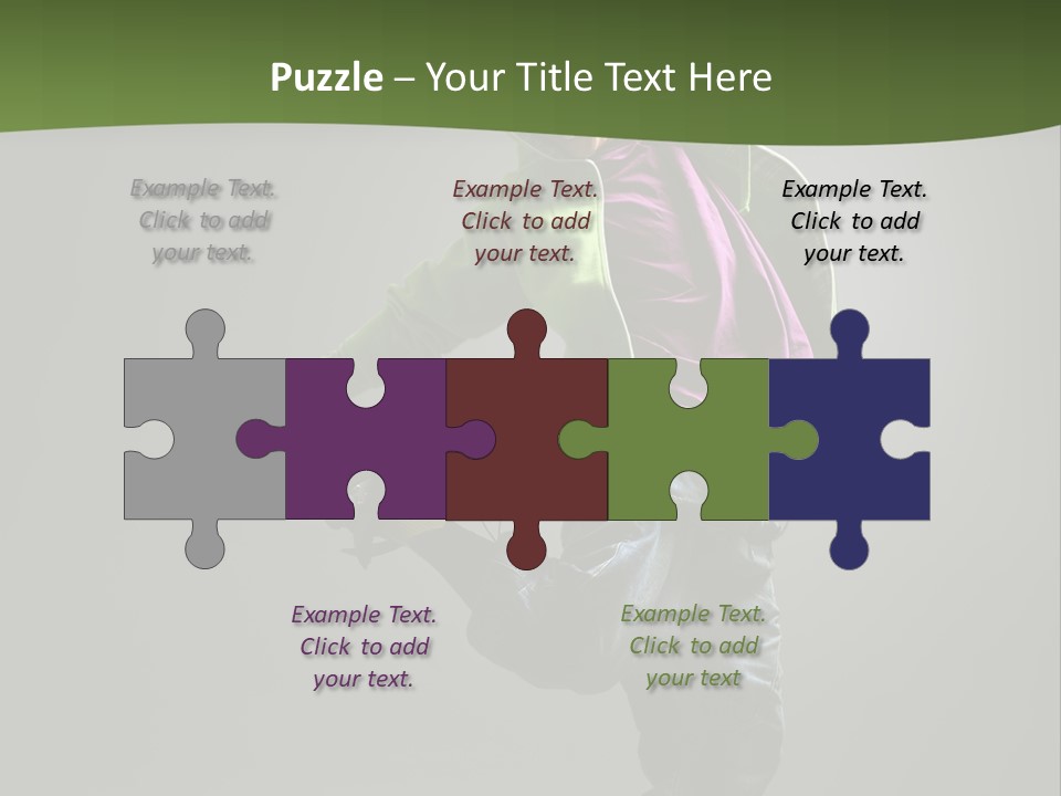 Lifestyle Attractive Breakdancer PowerPoint Template