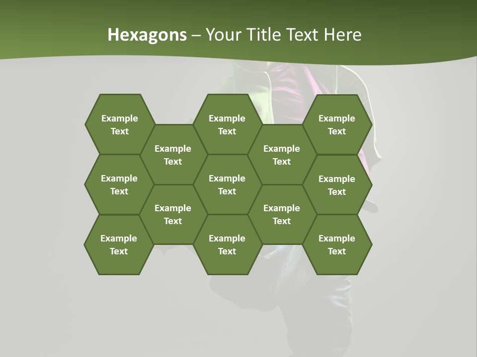 Lifestyle Attractive Breakdancer PowerPoint Template