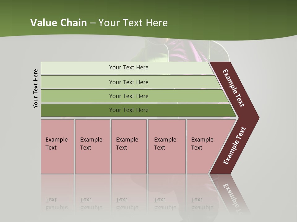 Lifestyle Attractive Breakdancer PowerPoint Template