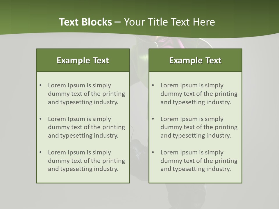 Lifestyle Attractive Breakdancer PowerPoint Template