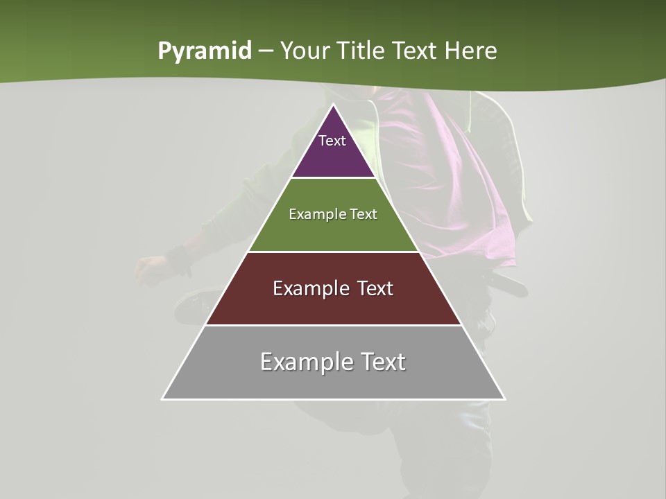 Lifestyle Attractive Breakdancer PowerPoint Template