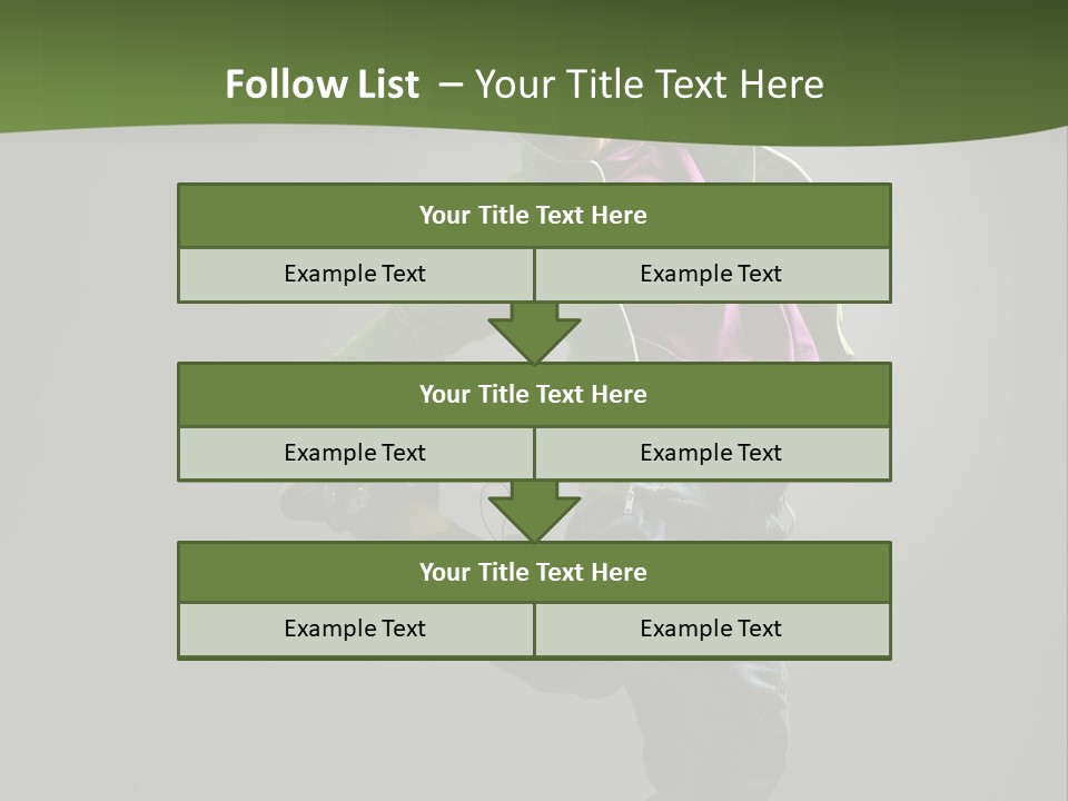 Lifestyle Attractive Breakdancer PowerPoint Template