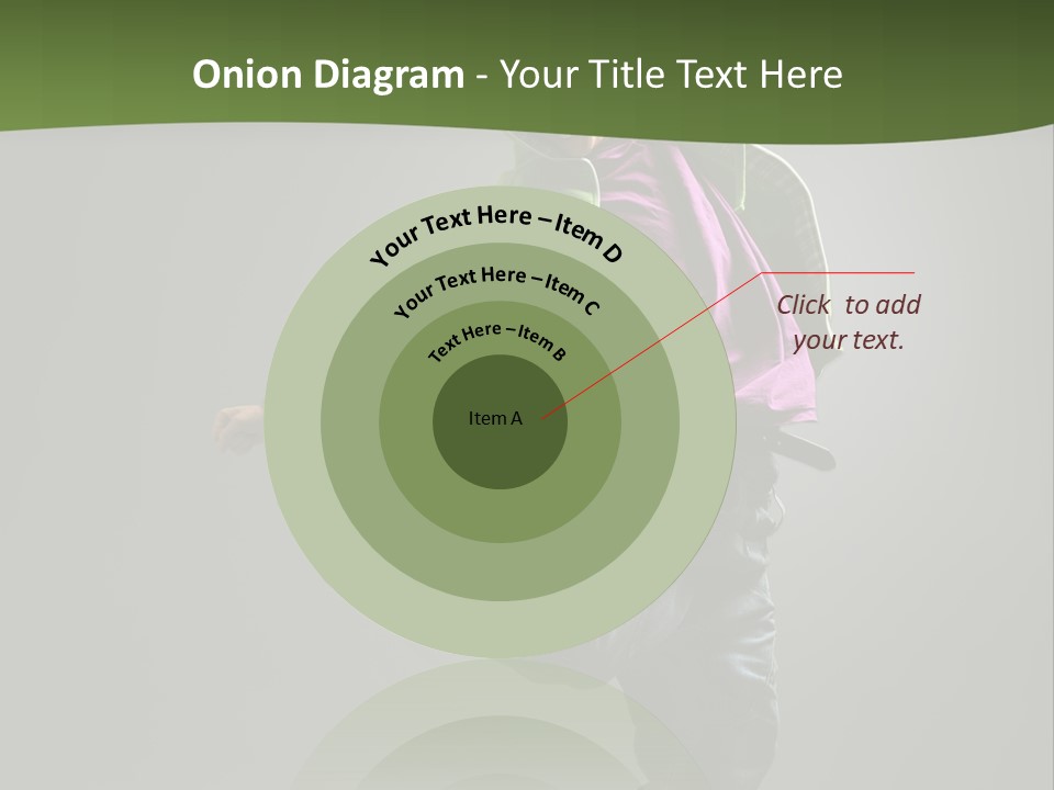 Lifestyle Attractive Breakdancer PowerPoint Template