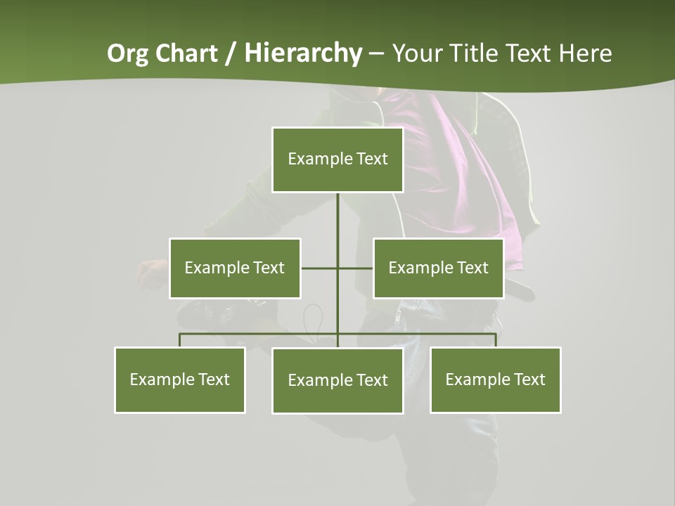 Lifestyle Attractive Breakdancer PowerPoint Template