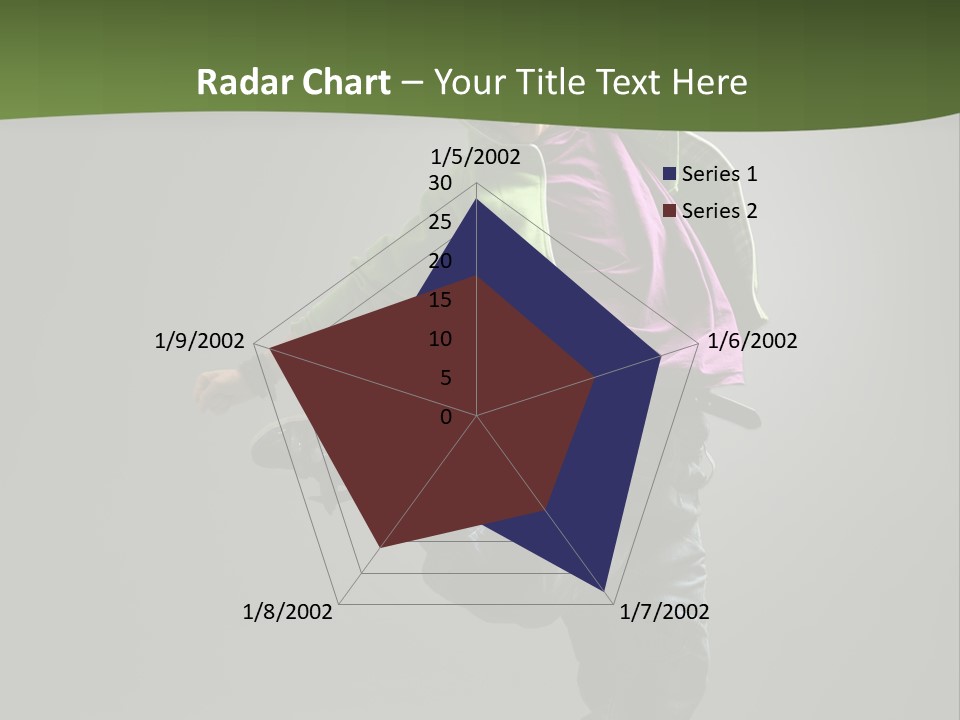 Lifestyle Attractive Breakdancer PowerPoint Template