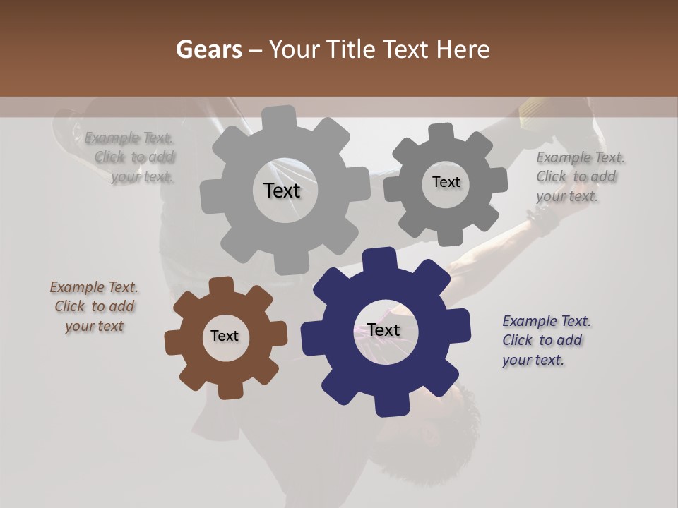 Muscular Aerobics  PowerPoint Template