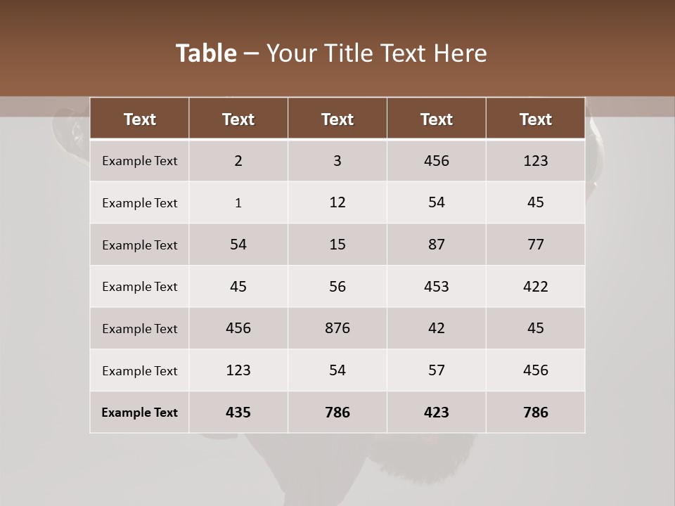 Muscular Aerobics  PowerPoint Template