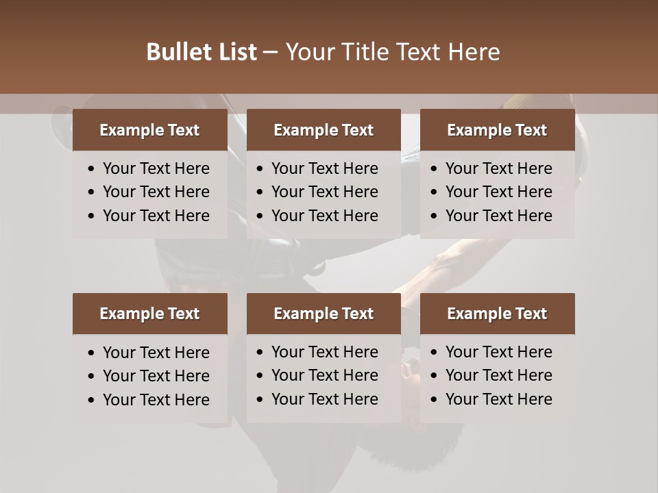 Muscular Aerobics  PowerPoint Template