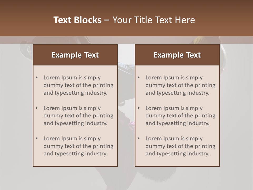Muscular Aerobics  PowerPoint Template