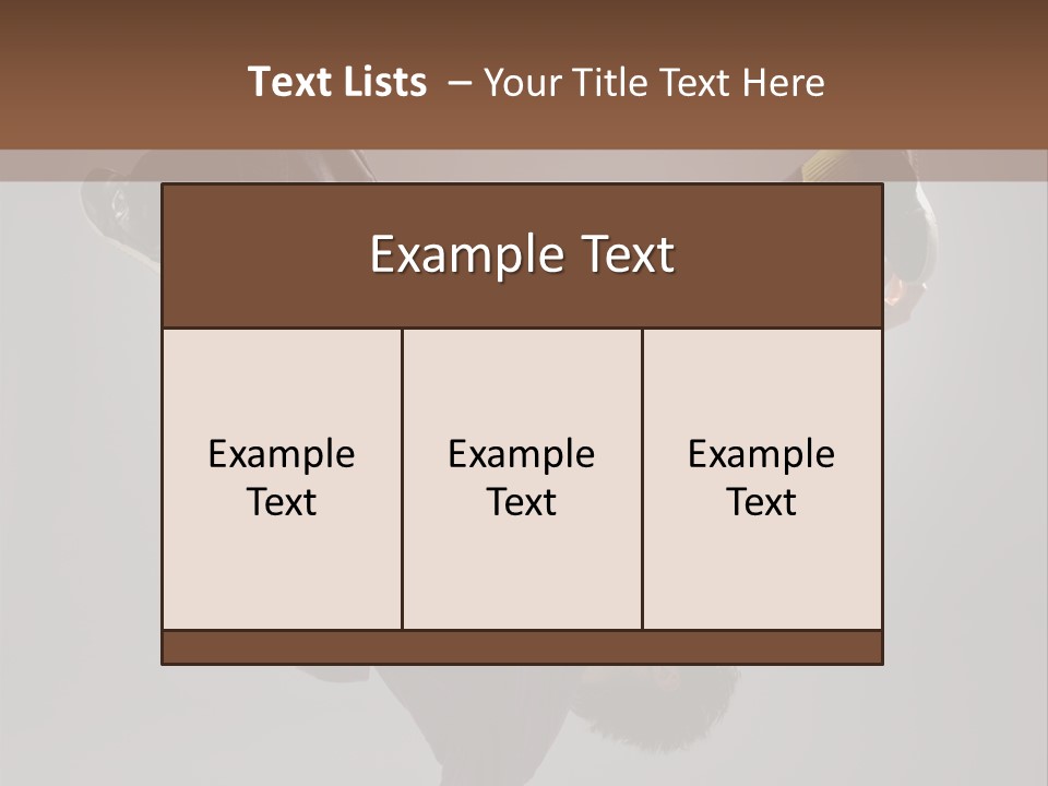 Muscular Aerobics  PowerPoint Template