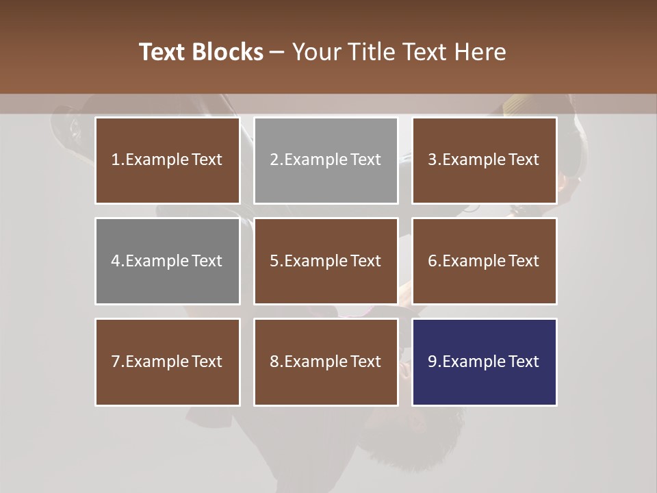 Muscular Aerobics  PowerPoint Template