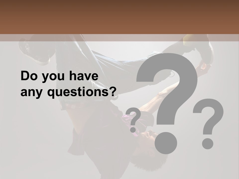 Muscular Aerobics  PowerPoint Template