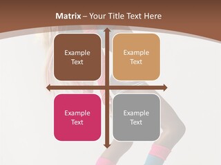 Modern Female Vertical PowerPoint Template