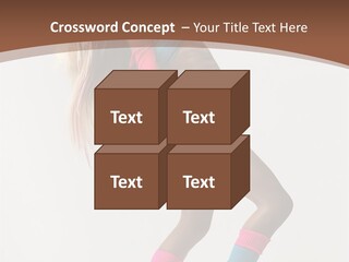 Modern Female Vertical PowerPoint Template