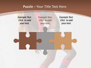 Modern Female Vertical PowerPoint Template