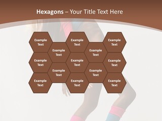 Modern Female Vertical PowerPoint Template