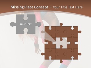 Modern Female Vertical PowerPoint Template