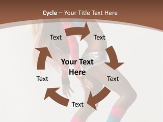 Modern Female Vertical PowerPoint Template