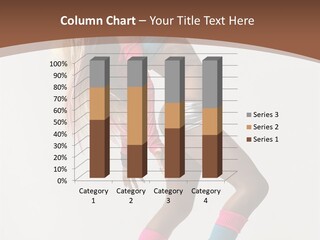 Modern Female Vertical PowerPoint Template