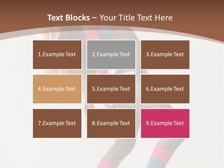 Modern Female Vertical PowerPoint Template