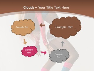 Modern Female Vertical PowerPoint Template