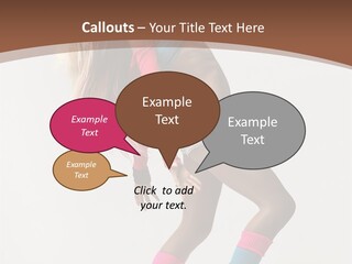 Modern Female Vertical PowerPoint Template