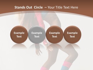 Modern Female Vertical PowerPoint Template