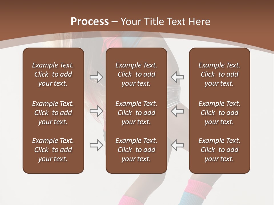 Modern Female Vertical PowerPoint Template