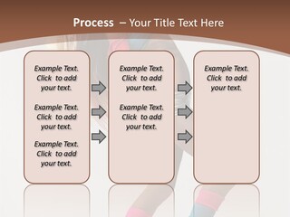 Modern Female Vertical PowerPoint Template