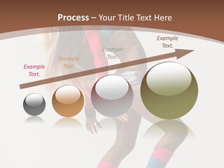 Modern Female Vertical PowerPoint Template
