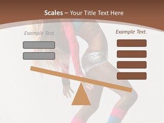 Modern Female Vertical PowerPoint Template