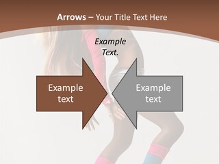 Modern Female Vertical PowerPoint Template