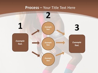 Modern Female Vertical PowerPoint Template