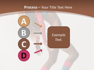 Modern Female Vertical PowerPoint Template