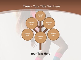 Modern Female Vertical PowerPoint Template