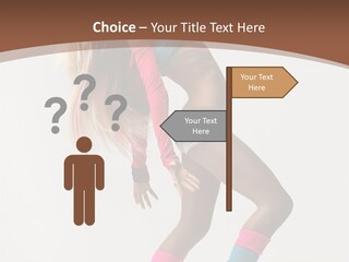 Modern Female Vertical PowerPoint Template