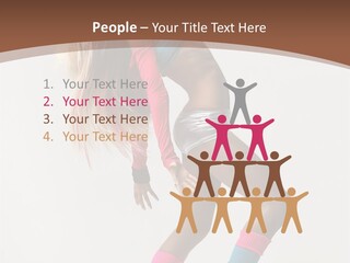 Modern Female Vertical PowerPoint Template