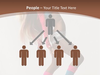 Modern Female Vertical PowerPoint Template